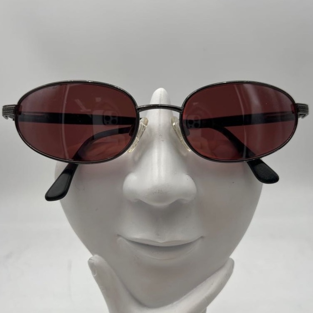 Reptile Gunmetal Oval Sunglasses Frames Black Racer